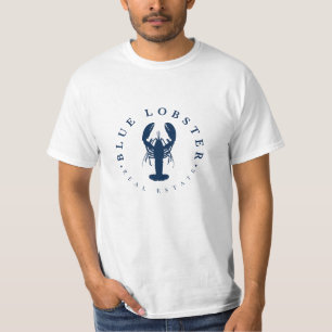 Blue Lobster Real Estate Men’s Front Design Tee