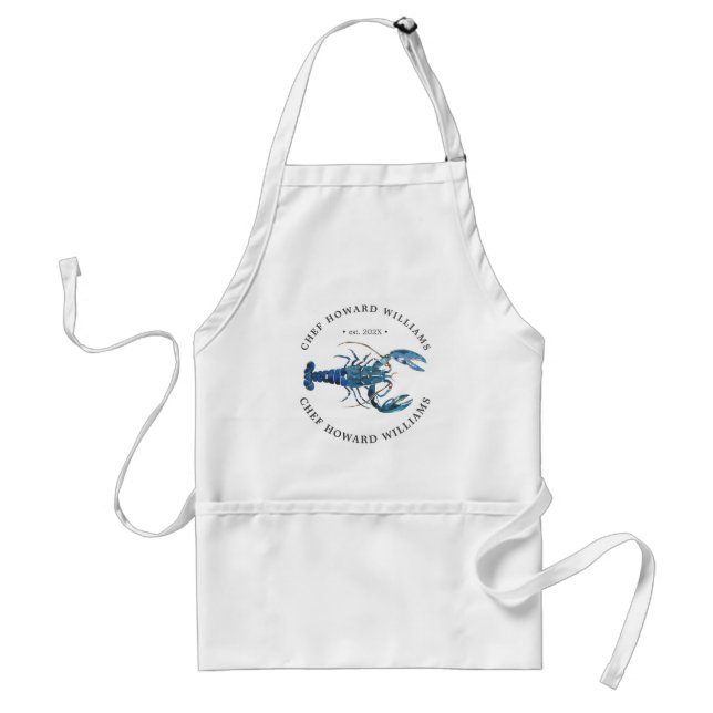 Blue Lobster Standard Apron (Front)