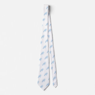 Blue Lobster Tie