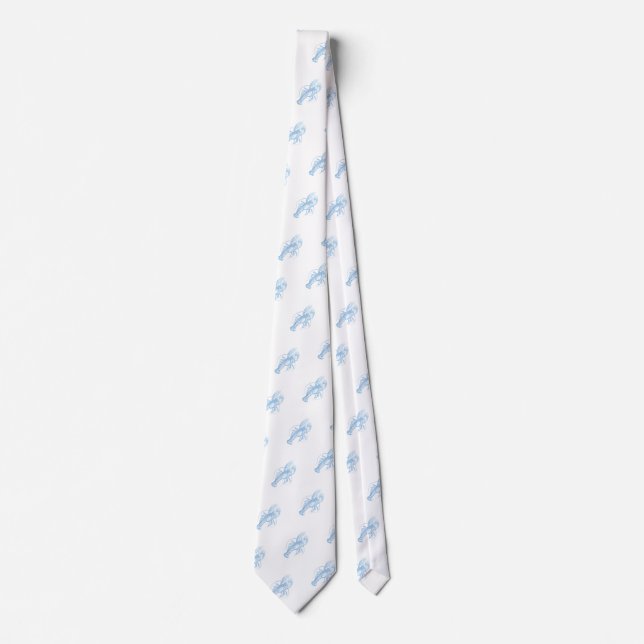 Blue Lobster Tie (Front)