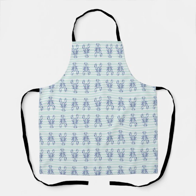Blue Lobsters Apron (Front)