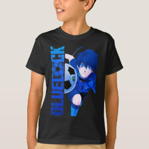 Blue Lock Blue Soccer Ll Split Panels T-Shirt