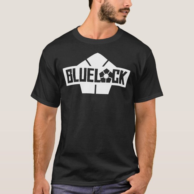 BLUE LOCK - White Logo   T-Shirt (Front)