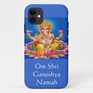 Blue Lord Ganesh iPhone 5 case