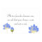 Blue lotus blossoms grey wedding seating sign
