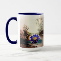 Blue Lotus Emerging from Muddy Waters (Vietnamese)