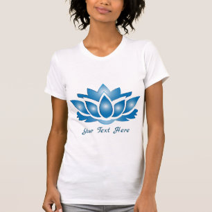Blue Lotus Mind Body Spirit Personalised T-Shirt