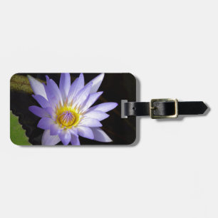 blue lotus of the Nile Luggage Tag