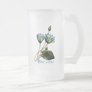 Blue Lotus Personalised Mug
