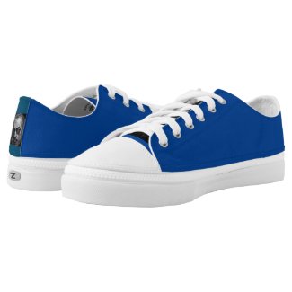 Blue Low Tops