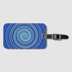 Blue Luggage Tag