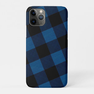 Blue Lumberjack Plaid iPhone 11 Pro Case