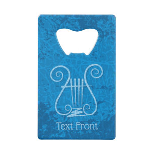 Blue Lyre Background