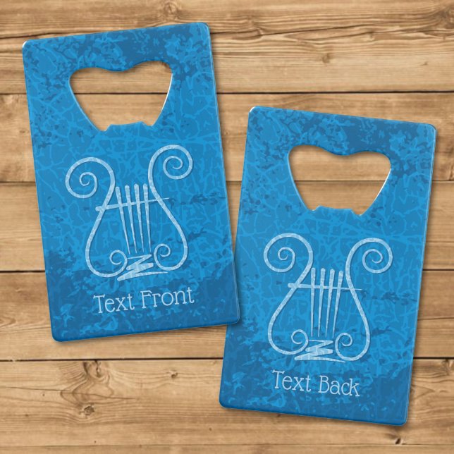 Blue Lyre Background (Creator Uploaded)