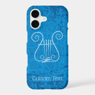 Blue Lyre Background
