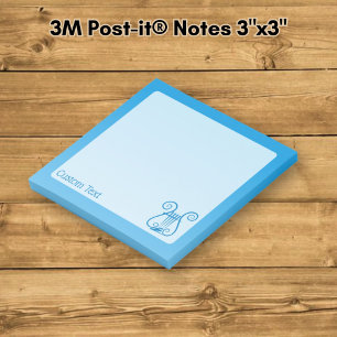 Blue Lyre Post-it Notes