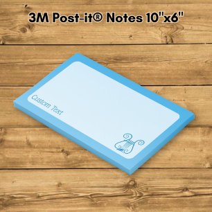 Blue Lyre Post-it Notes