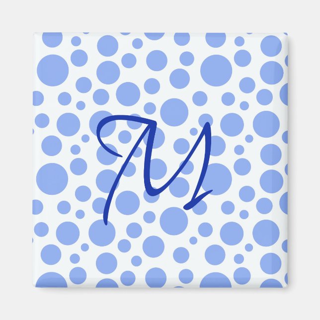 Blue M Magnet (Front)