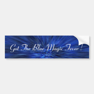 BLUE MAGIC BUMPER STICKER