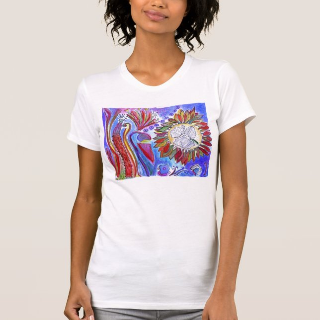 Blue Magic Garden 2 T-Shirt (Front)