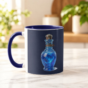 Blue Magic Potion Navy Combo Mug