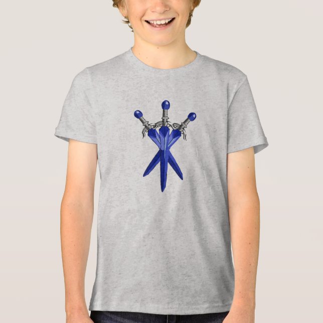 Blue Magic Sword Kids Shirt (Front)