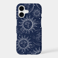 Blue Magic Vintage Celestial Sun Moon Stars