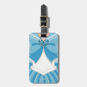 Blue Magical Girl Luggage Tag