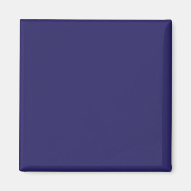 Blue Magnet Minimalist Fridge Office Decor (Front)