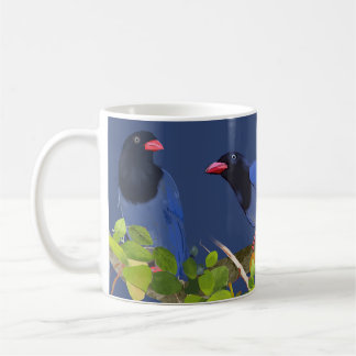 Blue Magpie Mug