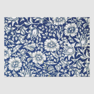 Blue Mallow, vintage pattern by William Morris  Wr Tissue Paper