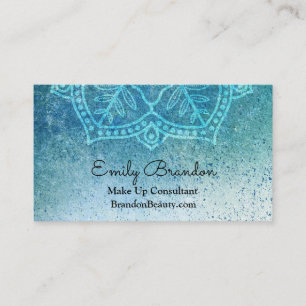 Blue Mandala  Business Card