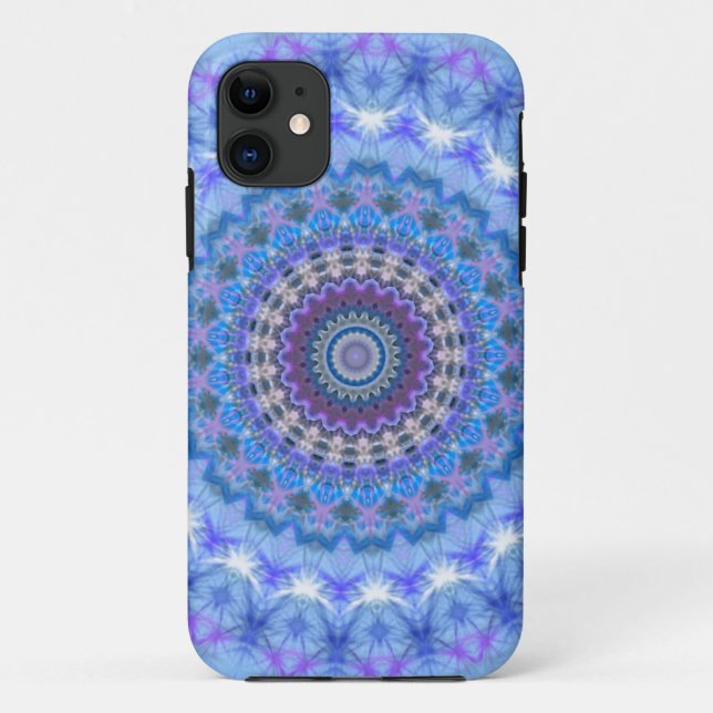 Blue Mandala iPhone 5 CaseMate Case (Back)