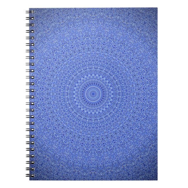Blue Mandala Notebook (Front)
