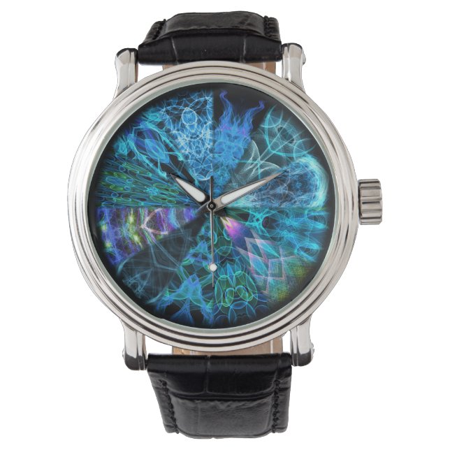 Blue Mandala selection Watch (Front)
