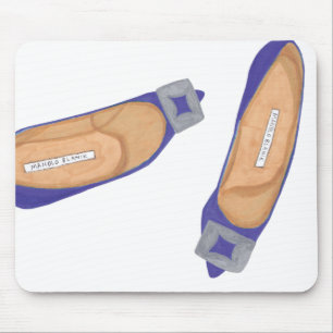 Blue Manolos Mouse Mat