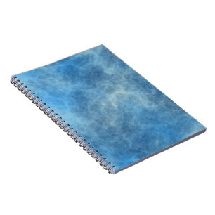 Blue Marble Abstract Notebook