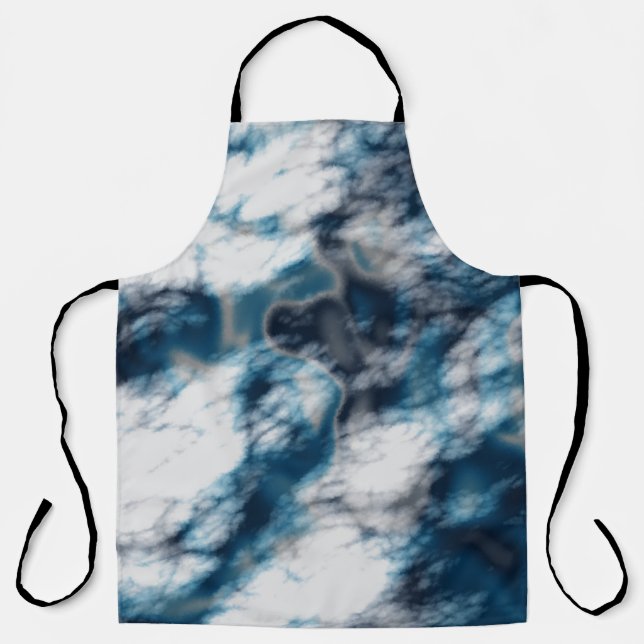 Blue Marble  Apron (Front)
