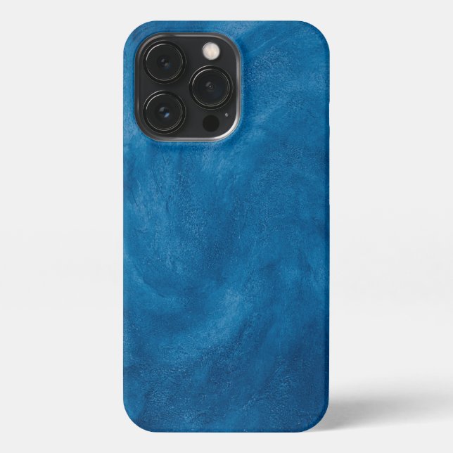 Blue Marble Background iPhone Case (Back)