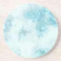 blue marble coaster set