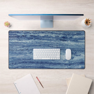 Blue Marble Desk Mat