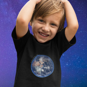 Blue Marble Earth, 2014 Satellite Photograph Toddler T-Shirt