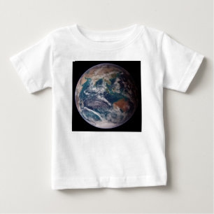 Blue Marble Earth (Eastern Hemisphere) Baby T-Shirt