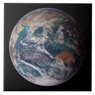 Blue Marble Earth (Eastern Hemisphere) Tile