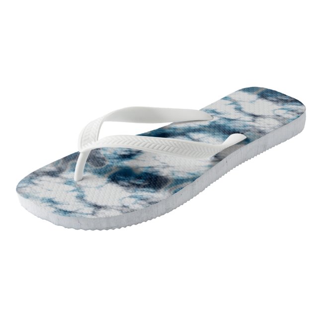 Blue Marble   Flip Flops (Angled)