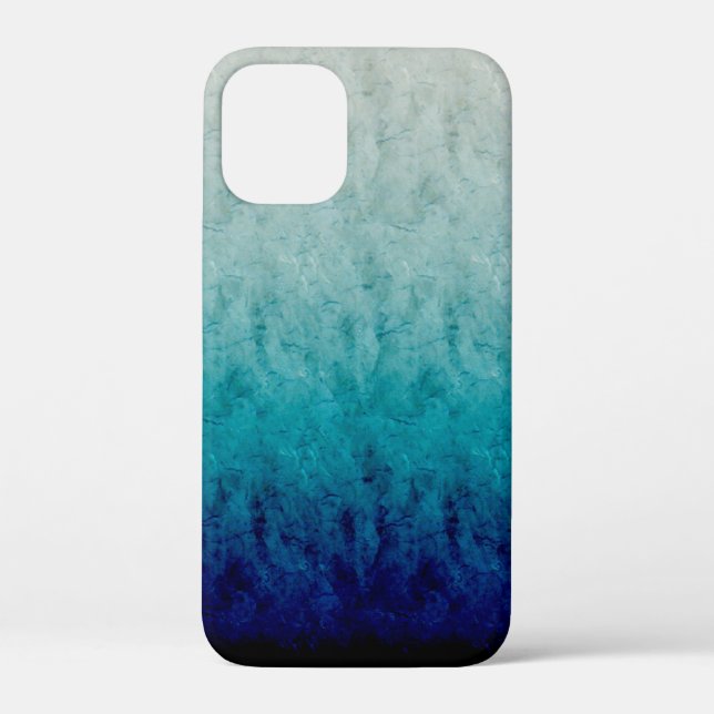 Blue Marble Gradient Design Case-Mate iPhone Case (Back)