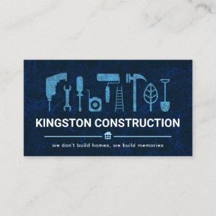 Blue Marble Handyman Tools Business Card