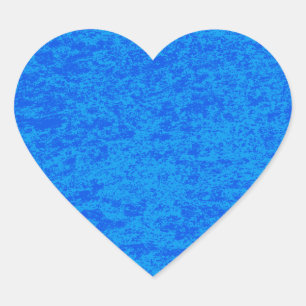 Blue Marble Heart Sticker
