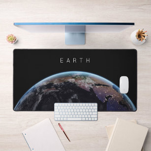 Blue Marble in Space Planet Earth Desk Mat