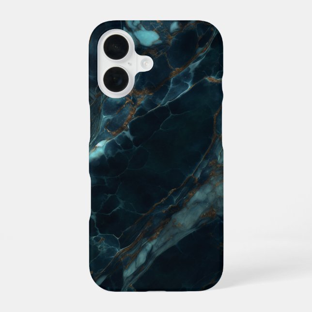 Blue Marble iPhone 16 Case (Back)